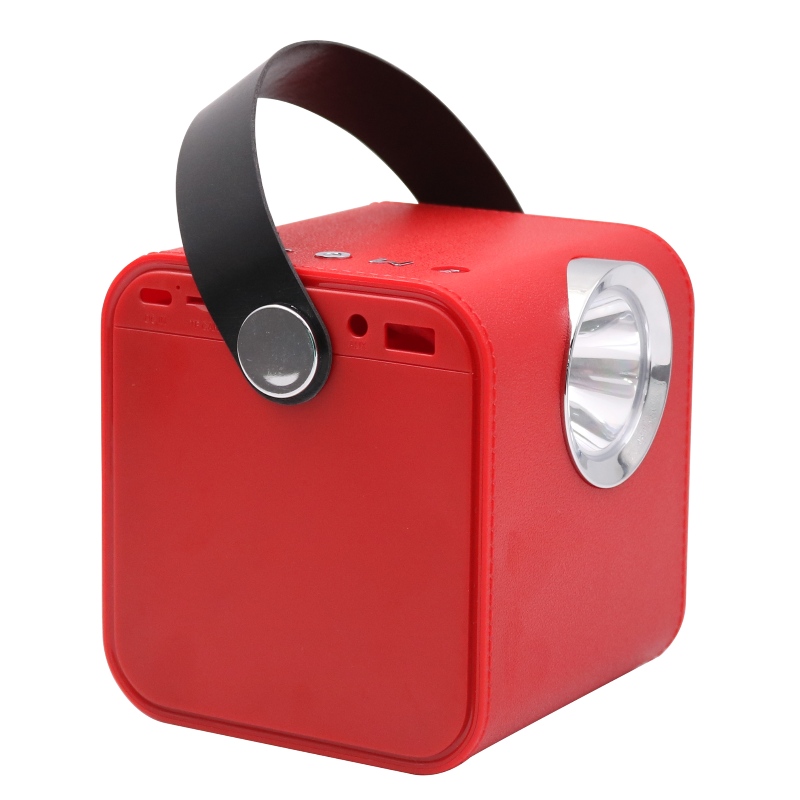 FB-BS5060 дървен Bluetooth високоговорител с LED факел