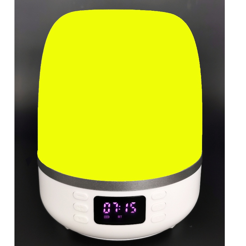 FB-BSK5 Bluetooth часовник радио високоговорител с настолна лампа, дискотека и прожекционно осветление