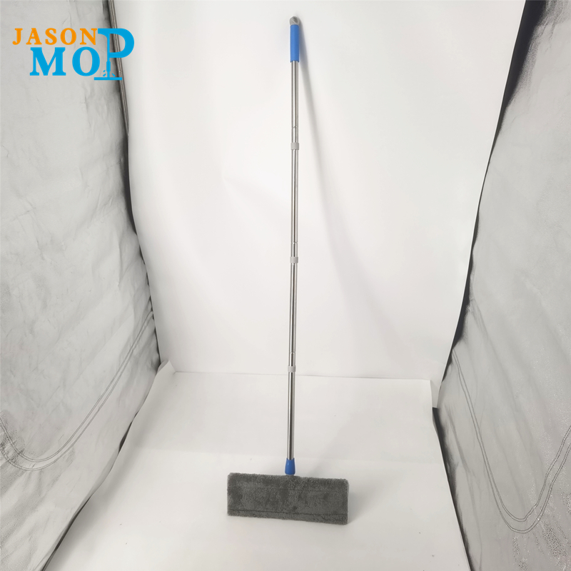 Jason висококачествен алуминиев mop микрофибърна пръчка от неръждаема стомана удължен