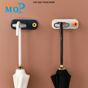 JASON нов дизайн многофункционална домашна кухня монтирана на стена швабра и държач за метла със стикер