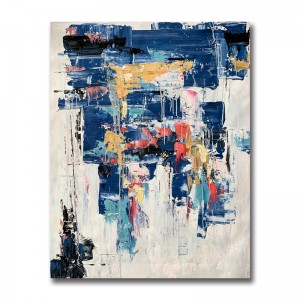 Търговия на едро съвременна пейзажна стена декор рисуване абстрактен ръчно изработени маслени бои