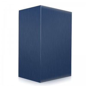 Урни за кремация от син метал