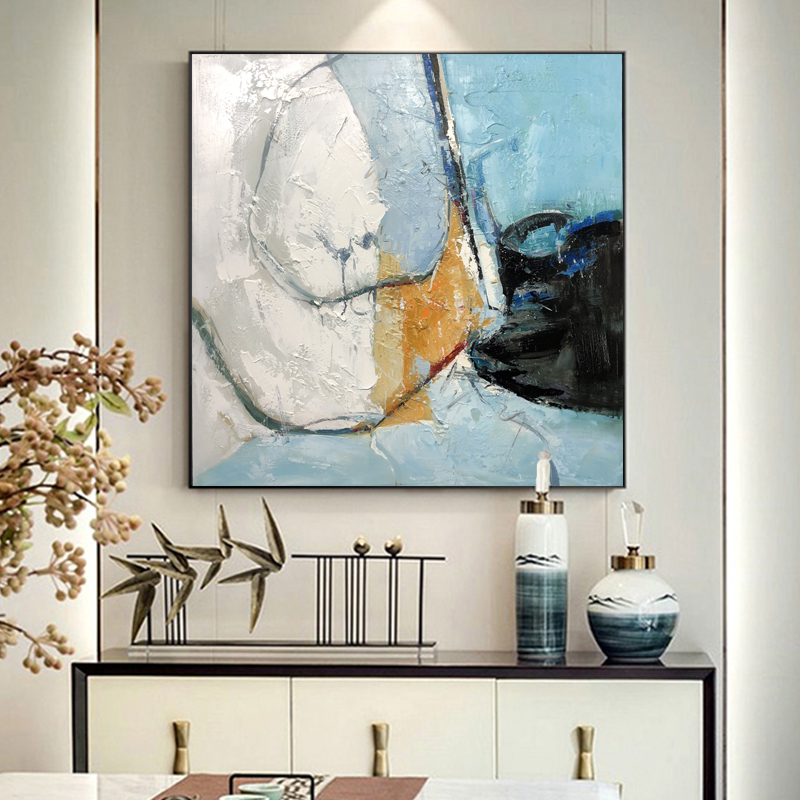 Маслена живопис Висококачествена живопис Ръчно изработена модерна абстрактна художествена платно декор