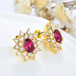 Класически обици на ушите