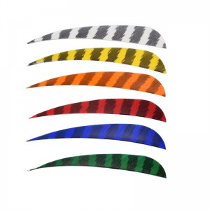 Nika стрелба с лък 172104 4inch рационализиране лента Турция перо за стрелба с лък въглеродnaluminum arrow стрелба