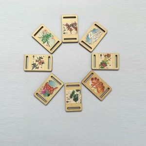 Дървена малка карта