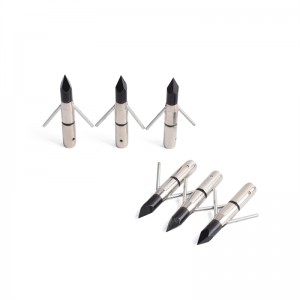 Nika стрелба с лък 15bfp1 325grain бокферинг глава стрелба с лък кръст болт риболов лов