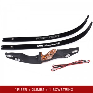 Nika Archery 220053 60inch Recurve Low със 17inch Ilf Rh/lh Riser Target Sport Shooting&hunting