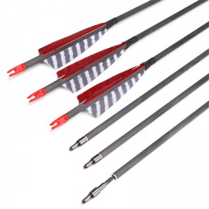 Elong външен 112837 ID6.2mm SP500 въглеродни влакна arrow Турция перо стрелба с лък