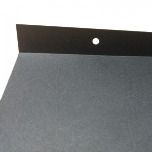 Черна PC изолация лист, оплакваща изолационен лист за горния капак, лесен за сгъване на изолационен лист