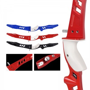 Nika Archery 220095 25Inch ILF RH RECURVE ROW RISER за стрелба с стрелба с лък на открито стрелба с лък