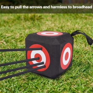 Elong външен 410033 23 * 23 см Ева стрелба с лък, широко използвана в стрелба с лък, стрелба и практика