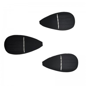 Персонализирани капки с форма на малък размер нередовен лист форма соларен панел преносим оф-мрежа мини дома слънцезащитни пане...