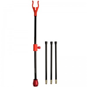 Nika Archery 46St01 250 грама преносим регулируем лък стойка за стрелба с лък