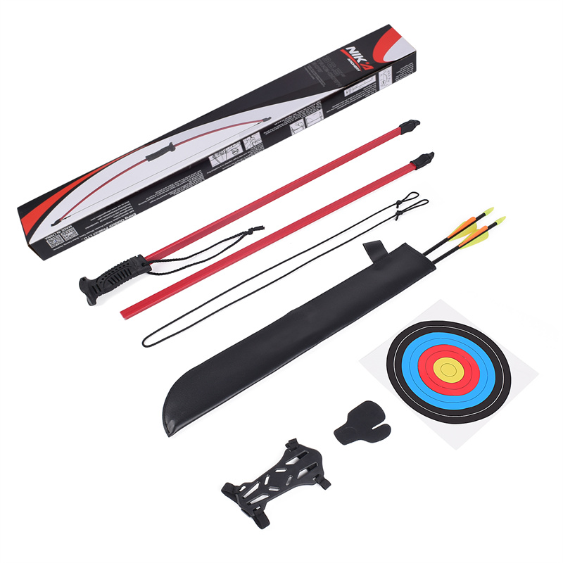 Nika Archery 210038 44inch 15lbs Split YouthBow за деца Archer Archer Outdoor Target Shooting and Practice