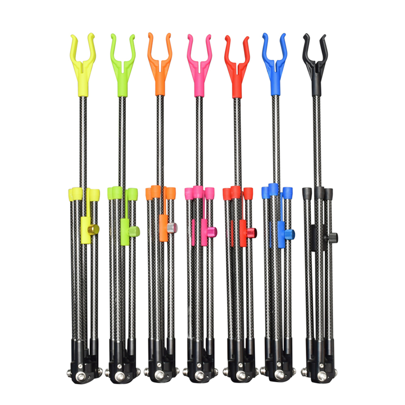 Nika Archery 46St06 3K въглерод Recurve Bow Stand за Achy Recurve лък държач