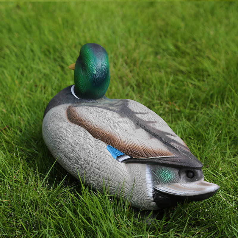 Пластмасова патица Decoy Mallard Женска патица Дрейк плаващ кил смъртоносен лов примамка