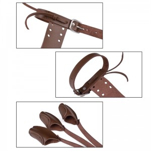 Elong външен 42ft01 пръст ръкавица 3-пръст за възглеждане на лък стрелба с лък стрелба лов пръст