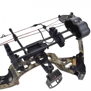 Nika стрелба с лък 430007 аксесоари за стрелба с лък 5 стрелки прост колчан за лов на арбалет и съставен лък