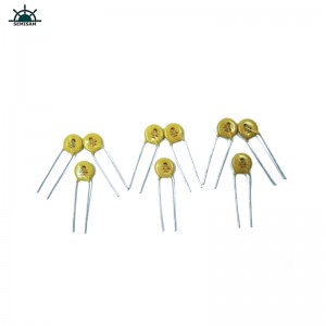 Оригинални ODM резистор доставчик Жълт силиций 10D221 Диаметър 10мм метален оксид Mov Varistor за захранване