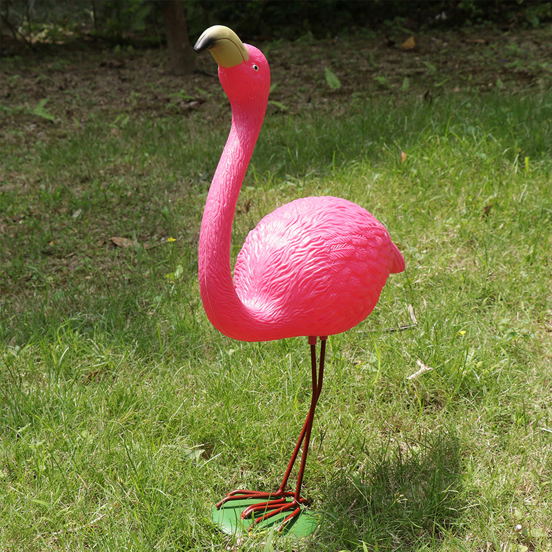 Пластмасов фламинго двор градинска трева декор фламинго двор градина орнаменти декор