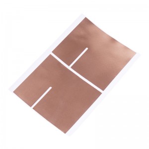 EMI екраниращ изолационен лист мед фолио, покрит PP изолационен лист екраниращ материал, образуващ доставка