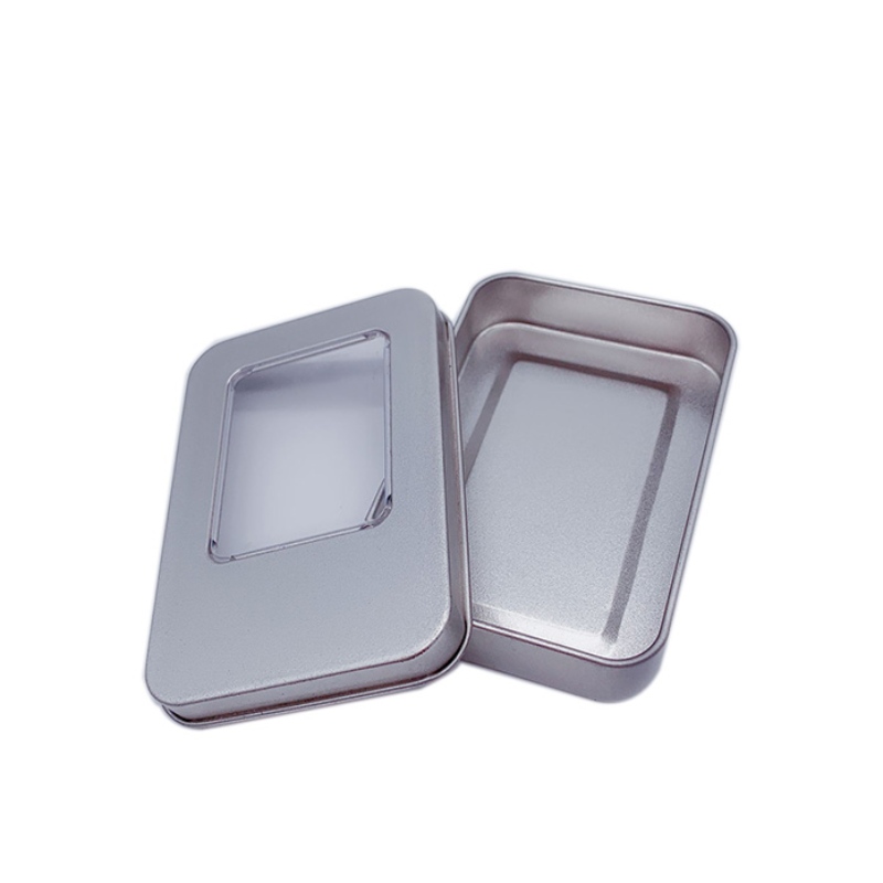 Горещи продукти USB калай кутия персонализирано лого доставчици метал подарък кутия калаен производител (101mm * 70mm * 20mm)