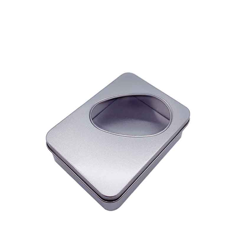 Сапун Съхранение Метална кутия Подарък калай кутия 125 * 90 * 48mm