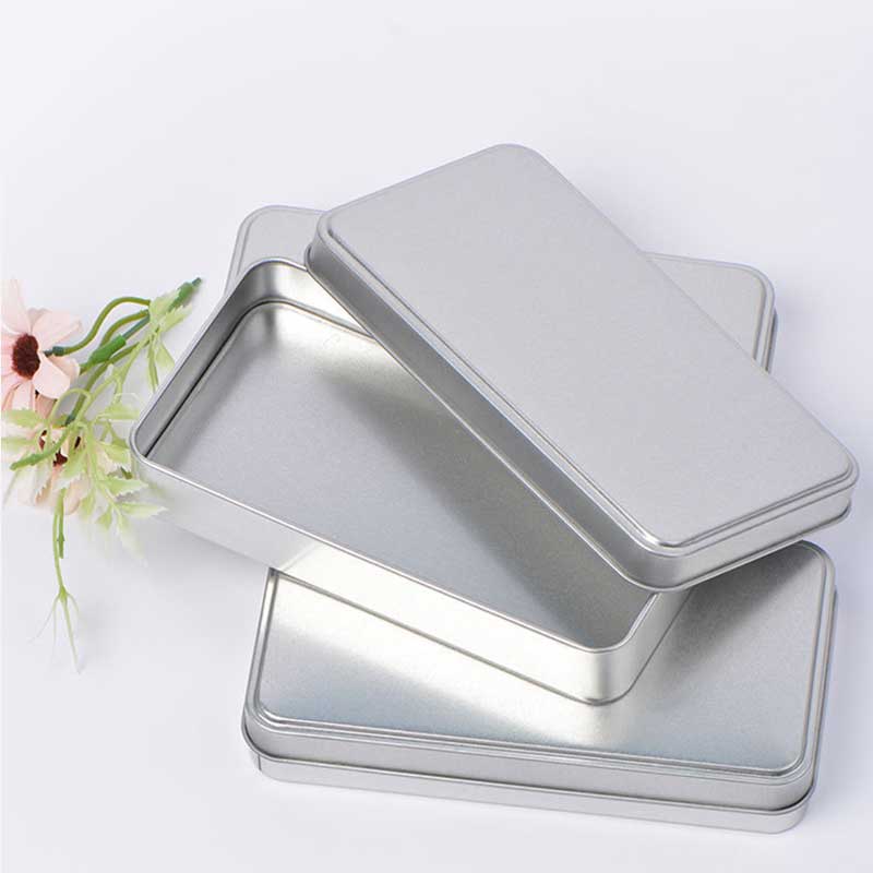 Подаръчна кутия за сянка Метална кутия Козметична четка калай кутия 150 * 80 * 25mm