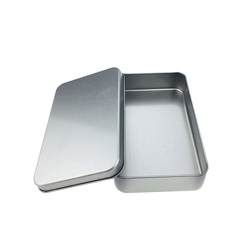 Маслена метална опаковка кутия с правоъгълна козметична четка калатна кутия 150 * 90 * 30mm
