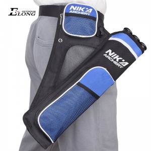 Nika стрелба с лък 430021 RH Blue цвят стрелба с лък колчан за задържане на стрелките 3 тръбни хип дръжка за лов на стрелба с лък quiver quiver