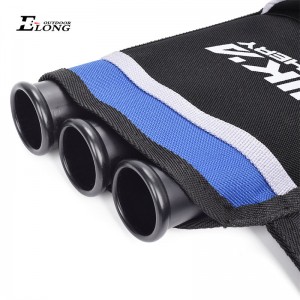 Nika стрелба с лък 430021 RH Blue цвят стрелба с лък колчан за задържане на стрелките 3 тръбни хип дръжка за лов на стрелба с лък quiver quiver