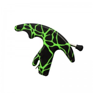 Elong външен 42RA01-GNS Green Camo за освобождаване на палеца Стрелба с лък Стрелба с помощта на помощ