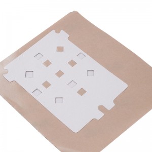 Захранване на огнеустойчивост 5VA огнеупорна хартиена хартия, покрита с 467 лепило трансформатор огнеупорна хартия може да бъде на...