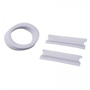 Пламък забавяща сълза изолационна хартия бяла DMD изолационна хартия висока температура 0.15mm изолационна хартия