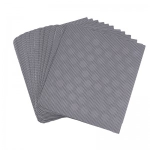 Черен специален оформен високоговорител мръсотия прахоустойчива и звукоизолация говорител мрежест говорител мрежа за аудио ур...