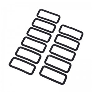 Пламък забавяща PE водоустойчива пяна квадратна черна пяна 30 ~ 45 градуса компресия xpe водоустойчива пяна