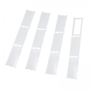 BOPU доставки водоустойчив силиконов подложка, прозрачно превключване на захранване силиконов уплътнение, уплътнителен звук изол...