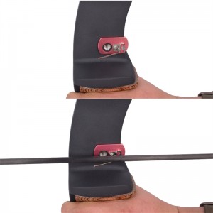 Elong външен 251002 RH алуминиева стрелка почивка за рязане на стрелба с лък