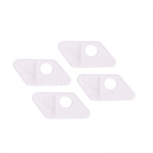 Elong външен 25AR05 RH прозрачна бяла пластмасова стрелка почивка за рязане на лък