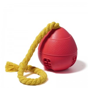 Гума изтичане на закуски куче играчка