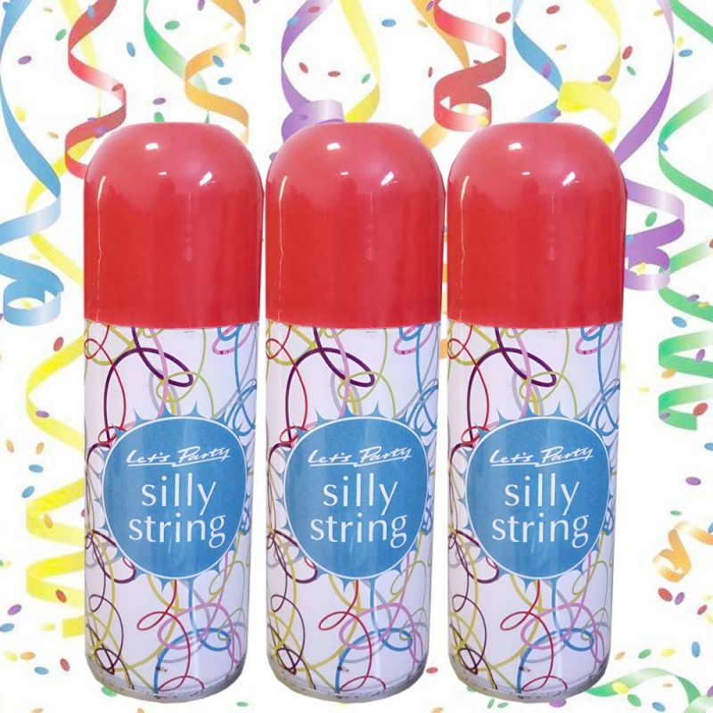 OEM колоритен Siilly String Crazy лента за рожден ден и коледно парти