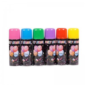 Биоразградим цветен спрей глупав низ за празник на фестивала на сватбеното парти