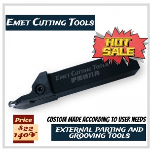 Инструменти за рязане на Емет, външни инструменти за стружки, външни инструменти за раздяла и вдлъбнатини, особено за обработка н...