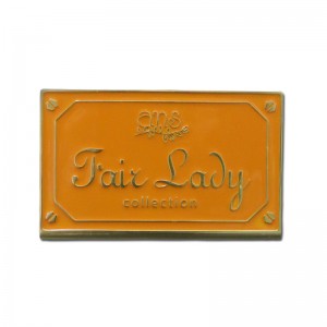 Висококачествени обичай марка мода матово покритие метално име етикет копринен печат алуминиева бизнес посещение карта за собс...