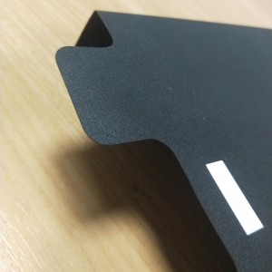 Лесно сгънете PC батерията изолация лист черен копринен печат печат изолация гарнитура dongguan висока температура милар лист