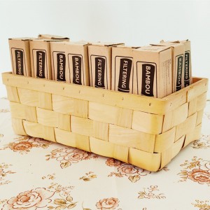 Прости продукти продавани кошница за опаковки от дърво чип