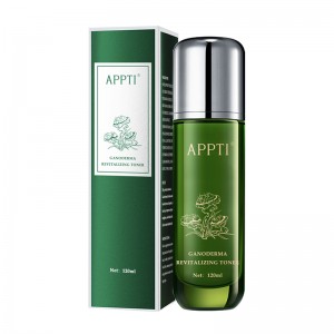 OEM NODM естествен органичен ганодерма тонер кожа за избелване на хидратиране на ганодерма Lucidum Извличане на съживяване на есенция в...