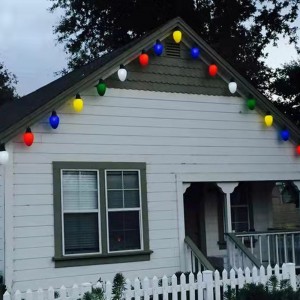 Xmas party LED 5 светлини комплект декорация Коледа празник голяма светлина