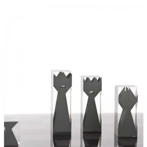 Класически играчки висококристален акрилен шах